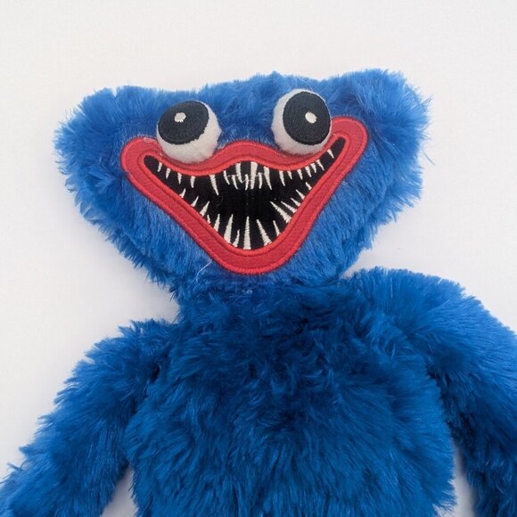 Huggy Wuggy Poppy Playtime Plush Blue 16" - Picture 3 of 6